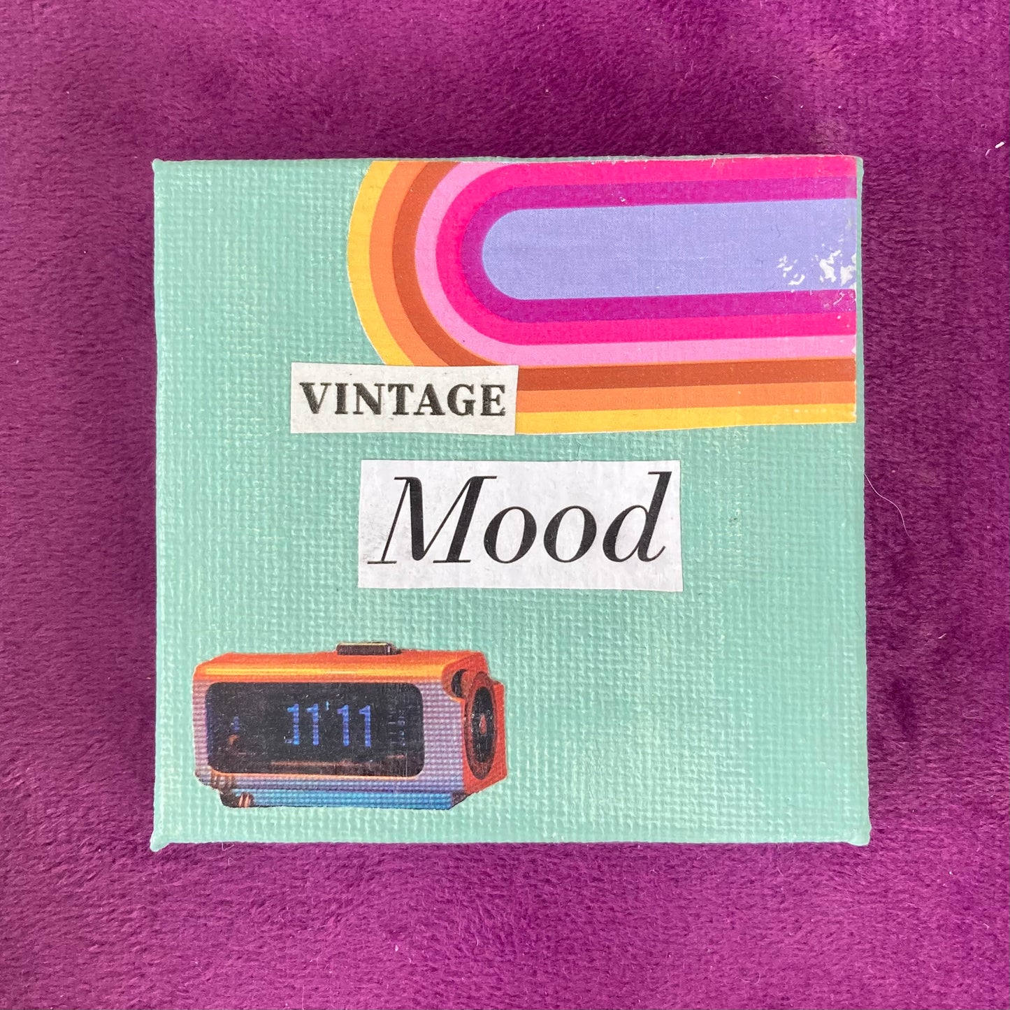 Vintage Mood mini painting