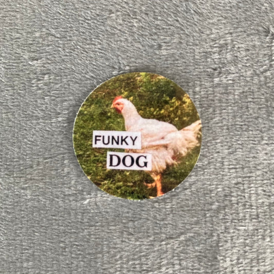 Sticker (mini) - Funky Dog