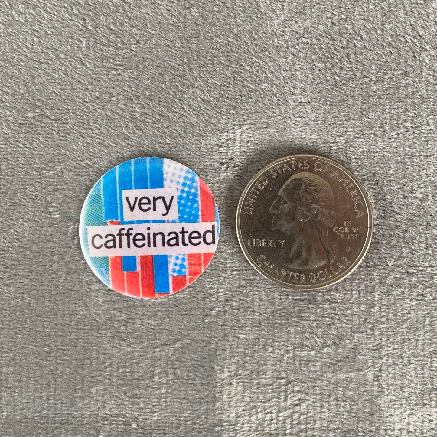 Sticker (mini) - Very Caffeinated