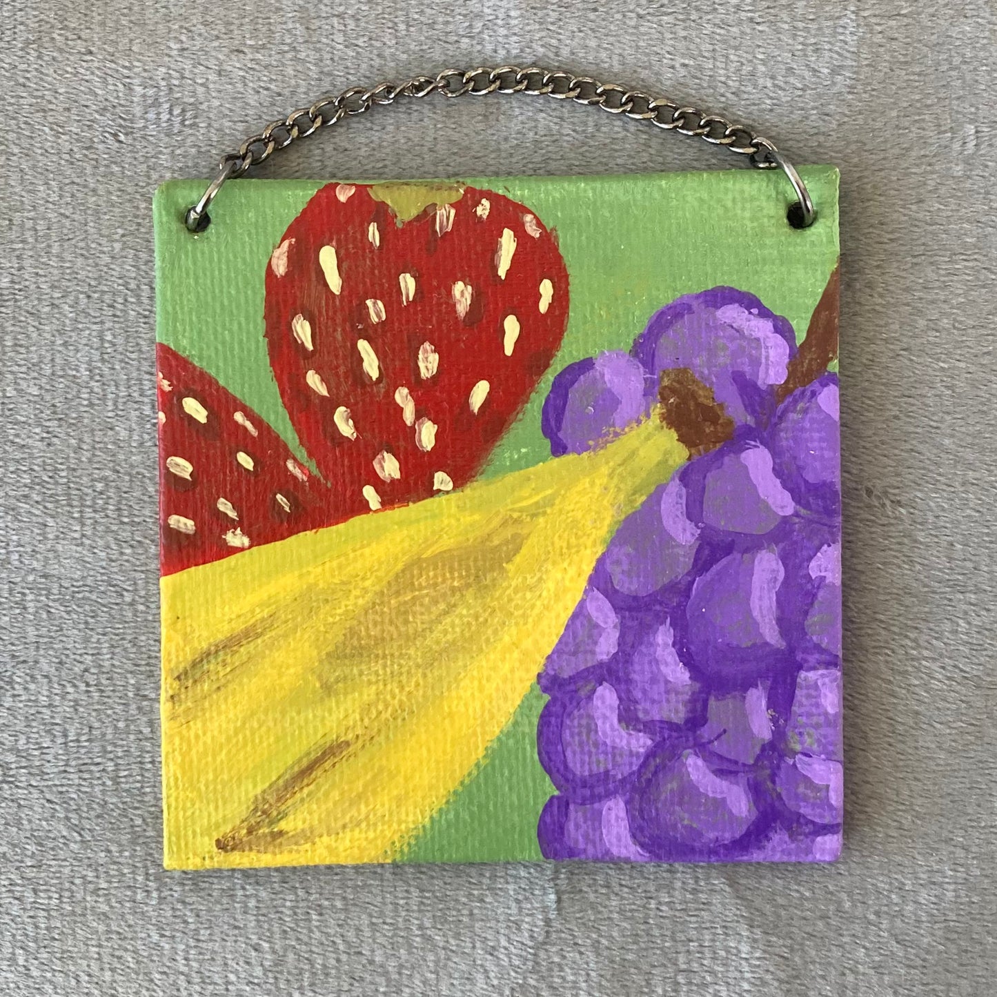 Fruit Pile mini painting