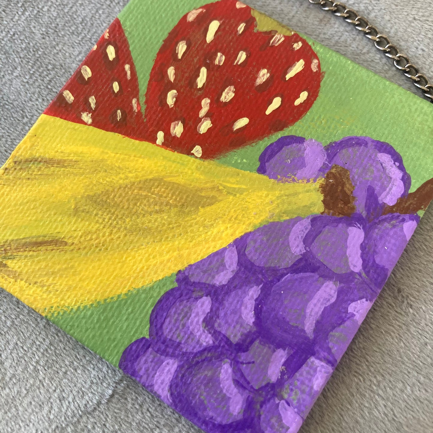 Fruit Pile mini painting